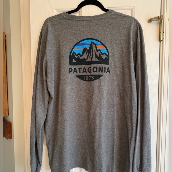 Patagonia men’s long sleeved tshirt XL - Picture 4 of 4